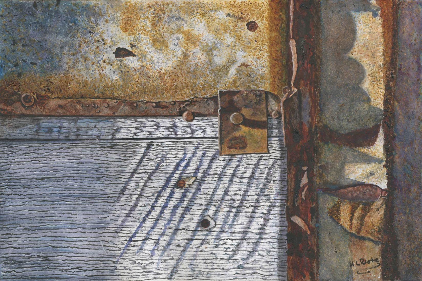 Click here to view Rust Meets Wood by Helen L. Rietz